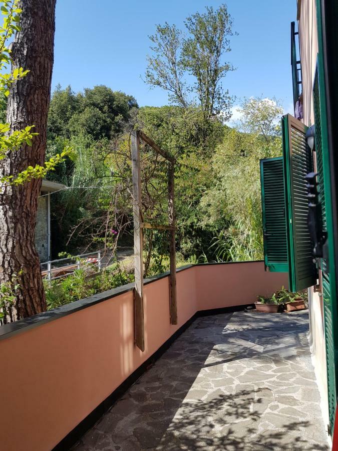 Terrace & Parking - Holiday Home Near Fegina Beach Monterosso al Mare Exteriér fotografie